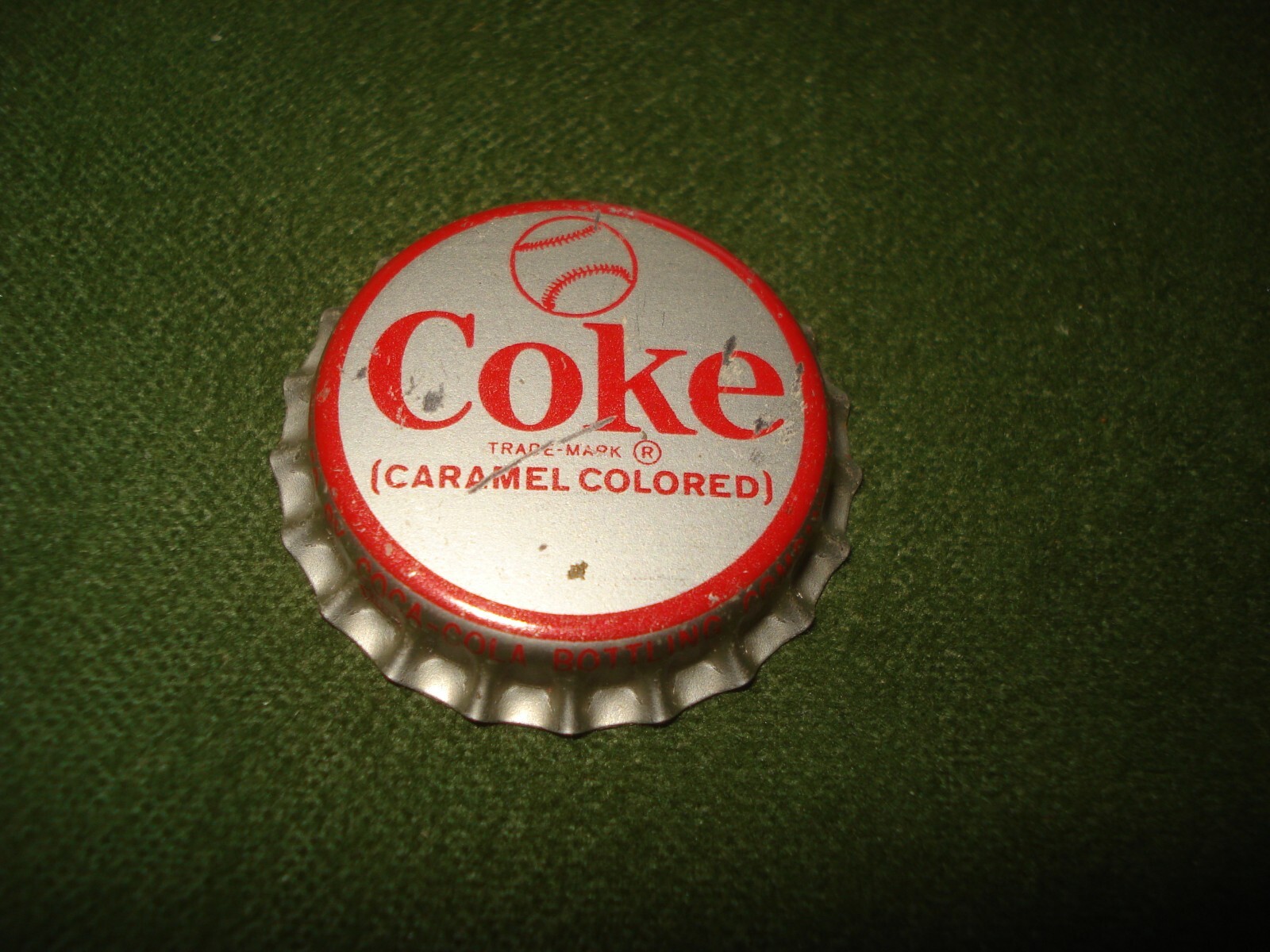 1967 FRANK ROBINSON ALL-STAR COKE CAP IN HI GRADE- UNUSED. CONDITION RARITY,A32
