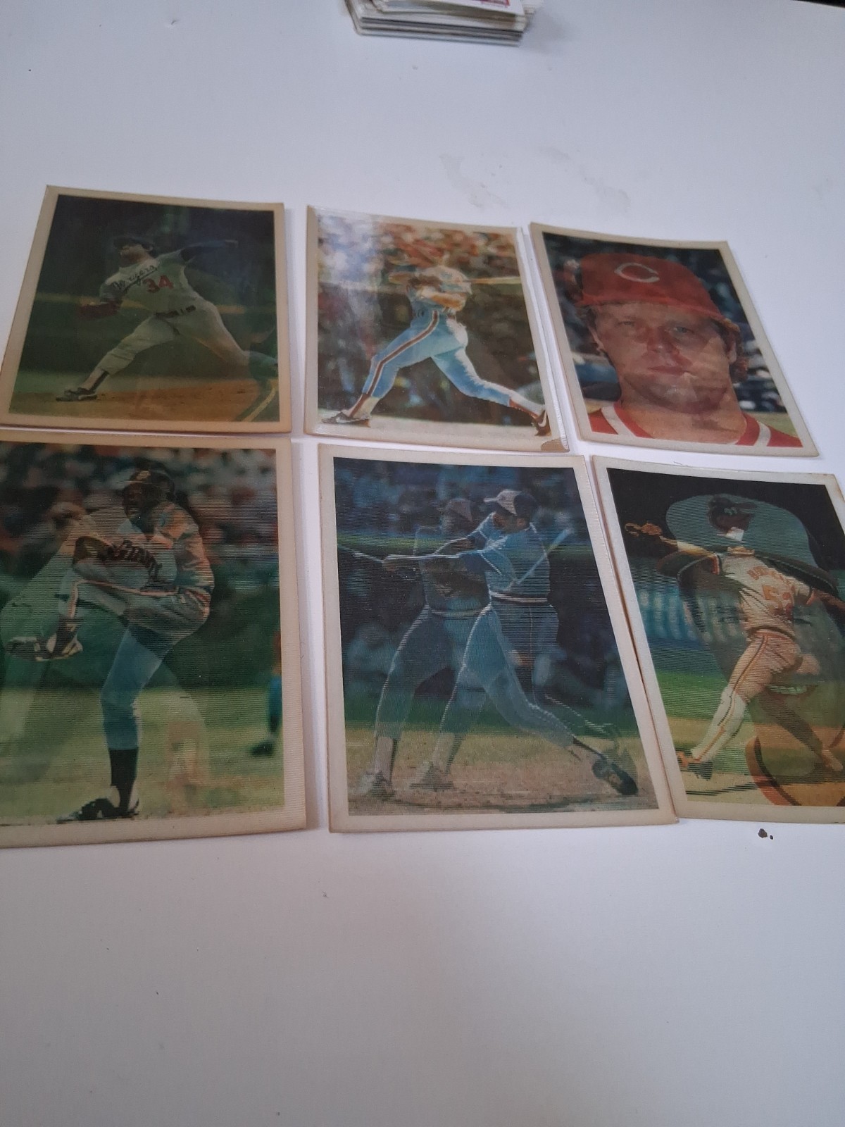 Sportflics Triple Action Series 1 Baseball Hologram Cards