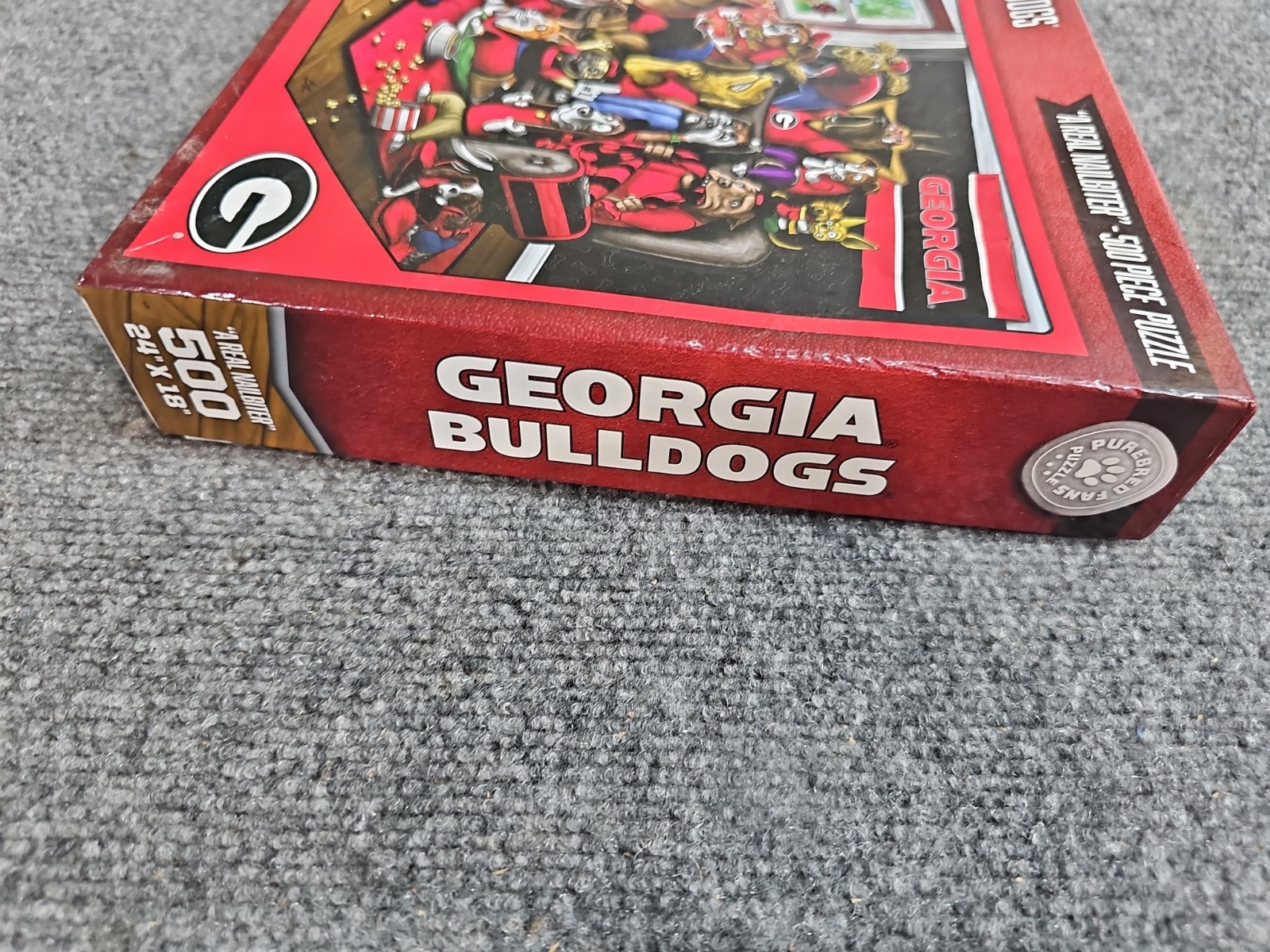 Georgia Bulldogs “A Real Nailbiter” 500 Pcs Puzzle 24″x18″