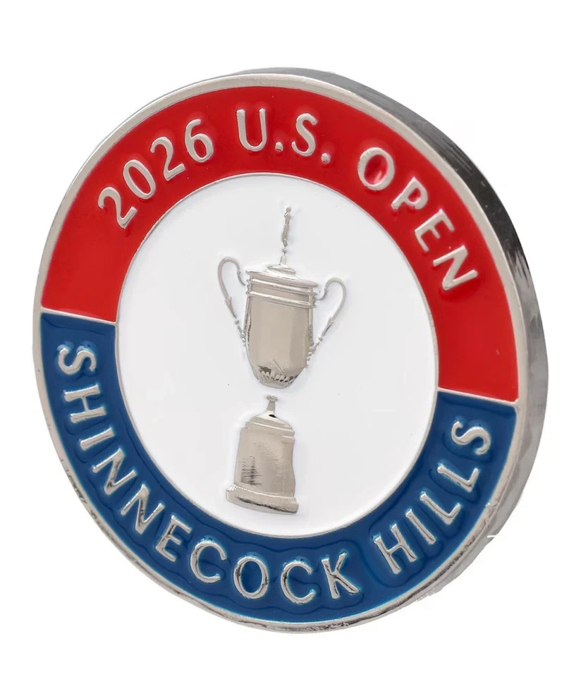 2026 US OPEN 126th Championship Golf 2 Sided Ballmarker Shinnecock Hills QTY=1