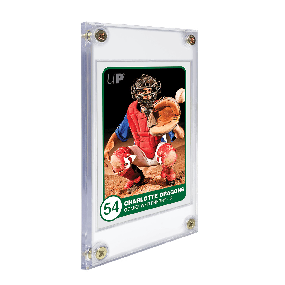 Ultra Pro 1/4″ 4-Screw Screwdown Recessed Trading Clear Card Holders