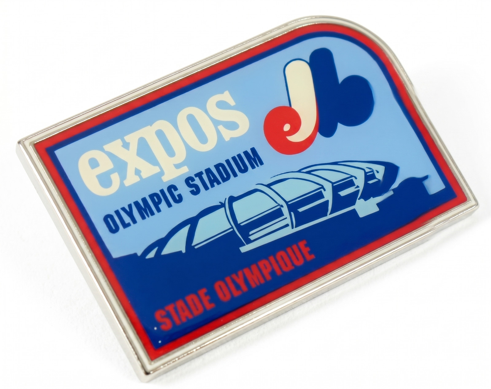 Montreal Expos’ Olyumpic Stadium Pin – 1-3/8″