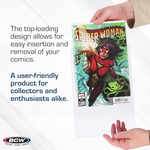 Current Comic Book Top Loaders – 10 Pack | Premium PVC Holders for Modern