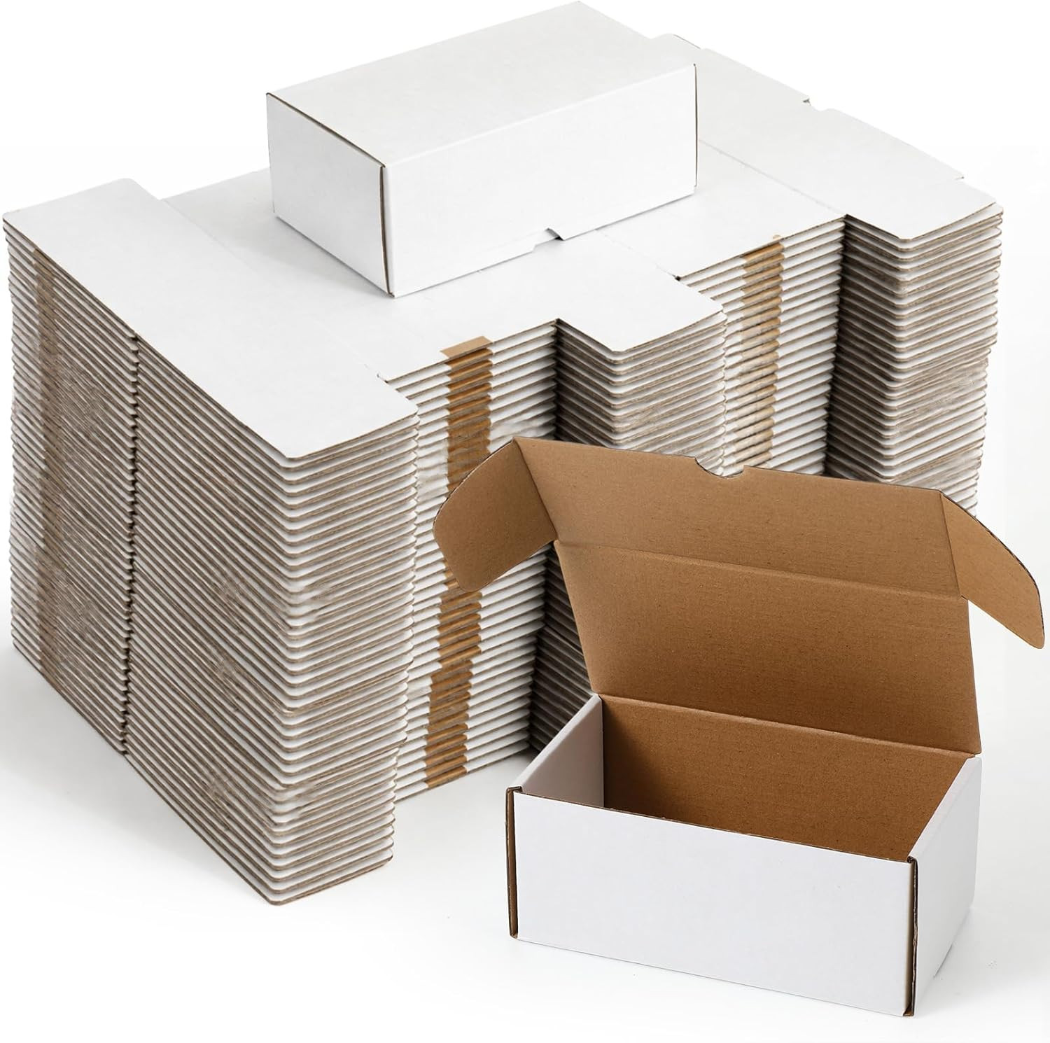 40 Pcs 400 Count Trading Card Storage Box Cardboard Baseball Card Storage Box Co