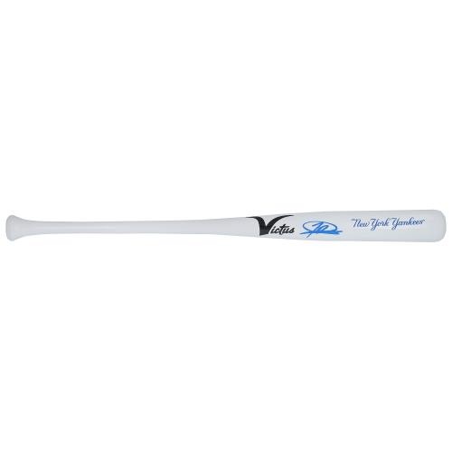 Jasson Dominguez New York Yankees Autographed Victus Team ID Mini Bat
