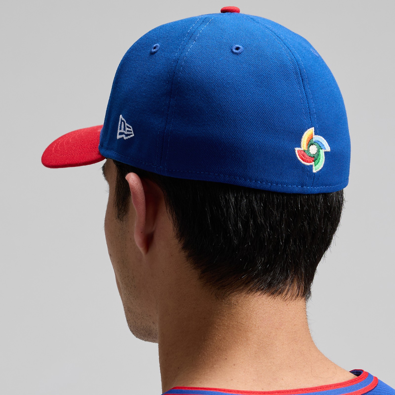 Men’s New Era Blue/Red Puerto Rico Baseball 2026 World Baseball Classic 59FIFTY