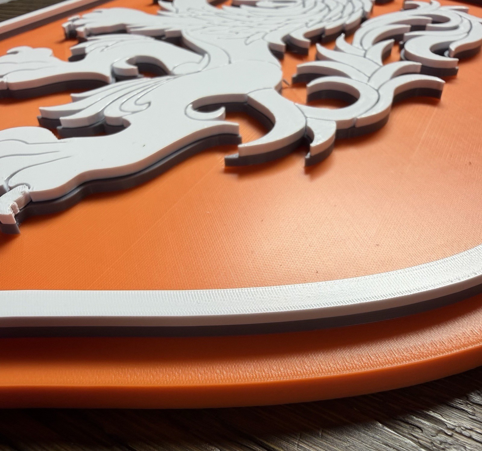 Netherlands KNVB Soccer Sign Dutch National Team Lion Crest Holland Football