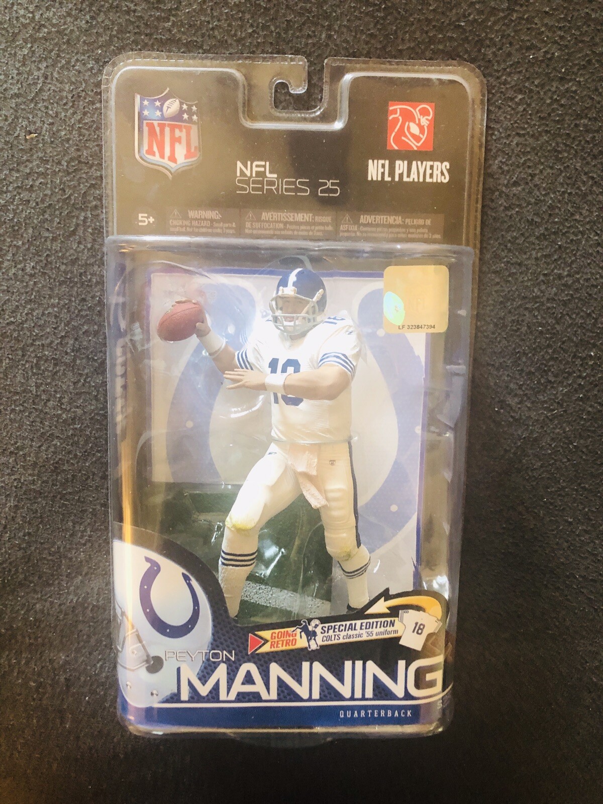 Peyton Manning McFarlane Series 25 Retro Variation