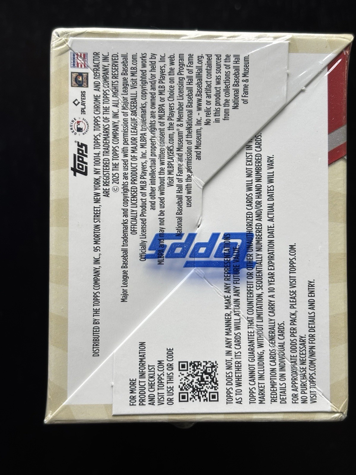 2025 Topps Chrome Platinum 1955 Baseball BLASTER Box – Factory Sealed