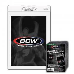 BCW Semi-Rigid Card Holder #2 — 3 x 4 1/2 (Standard Cards)
