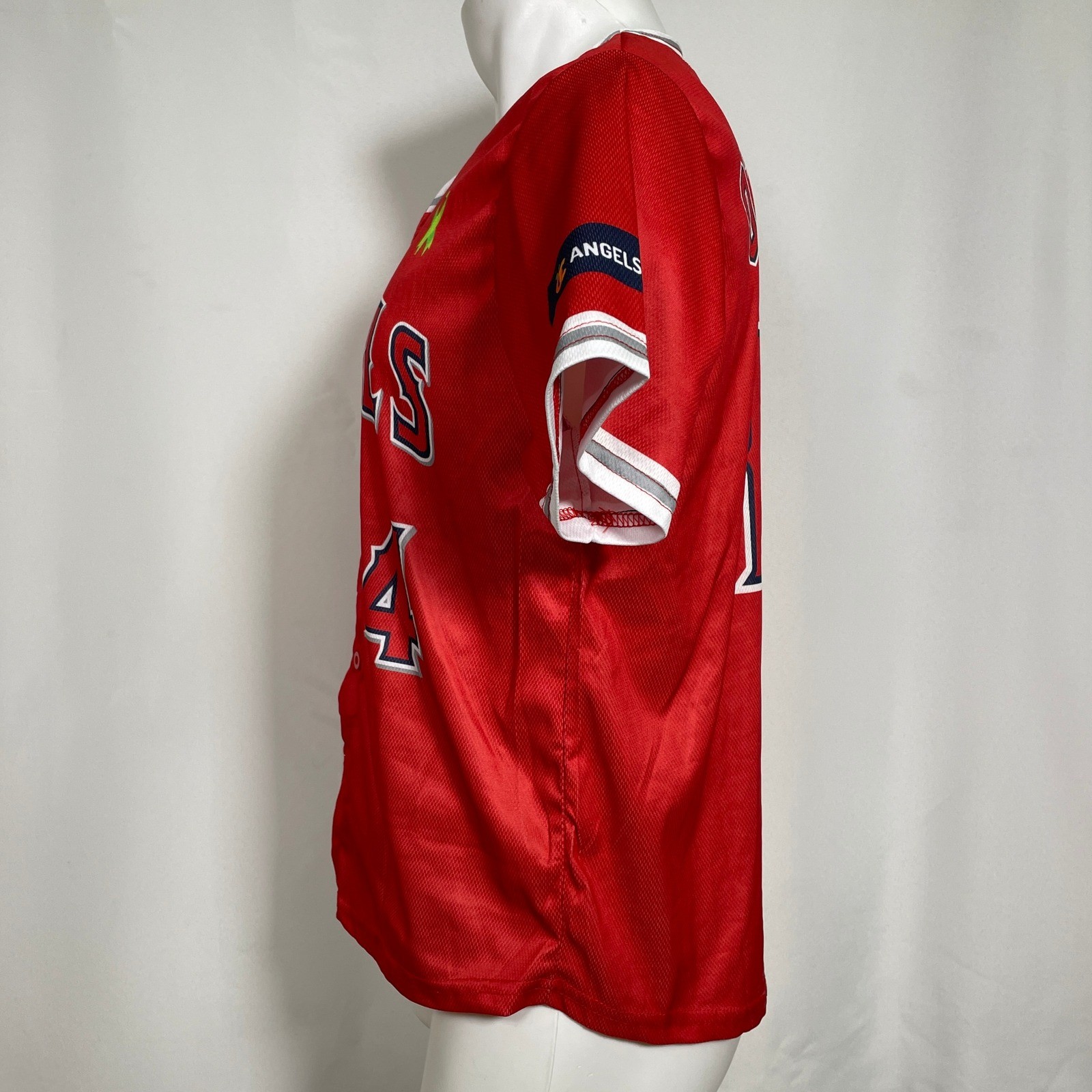 Logan O’Hoppe #14 Los Angeles Angels MLB Stadium Giveaway Red Jersey Youth XL