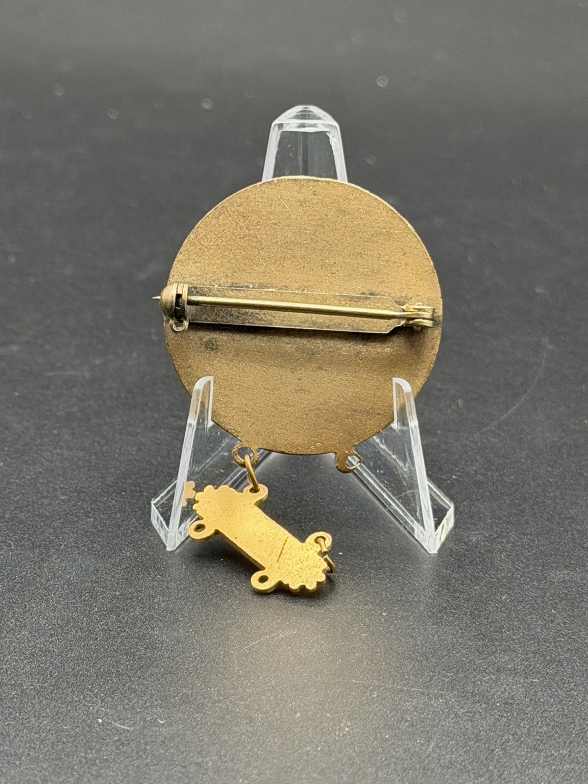 Vtg 1960s NAA Archery Junior Olympics Qualified Archer Medal Novice Rocker Pin
