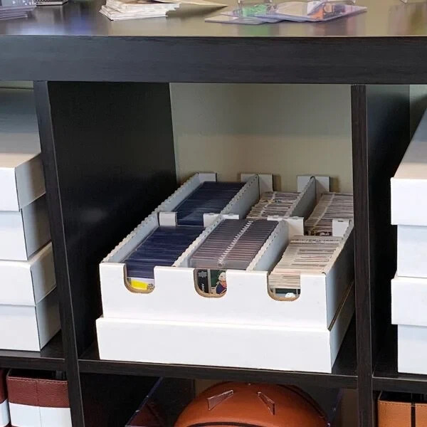 BCW Cargo Storage Box – 6 Cell – Holds 3×4 TOP LOADERS, GAMING * MAGNETIC CARDS