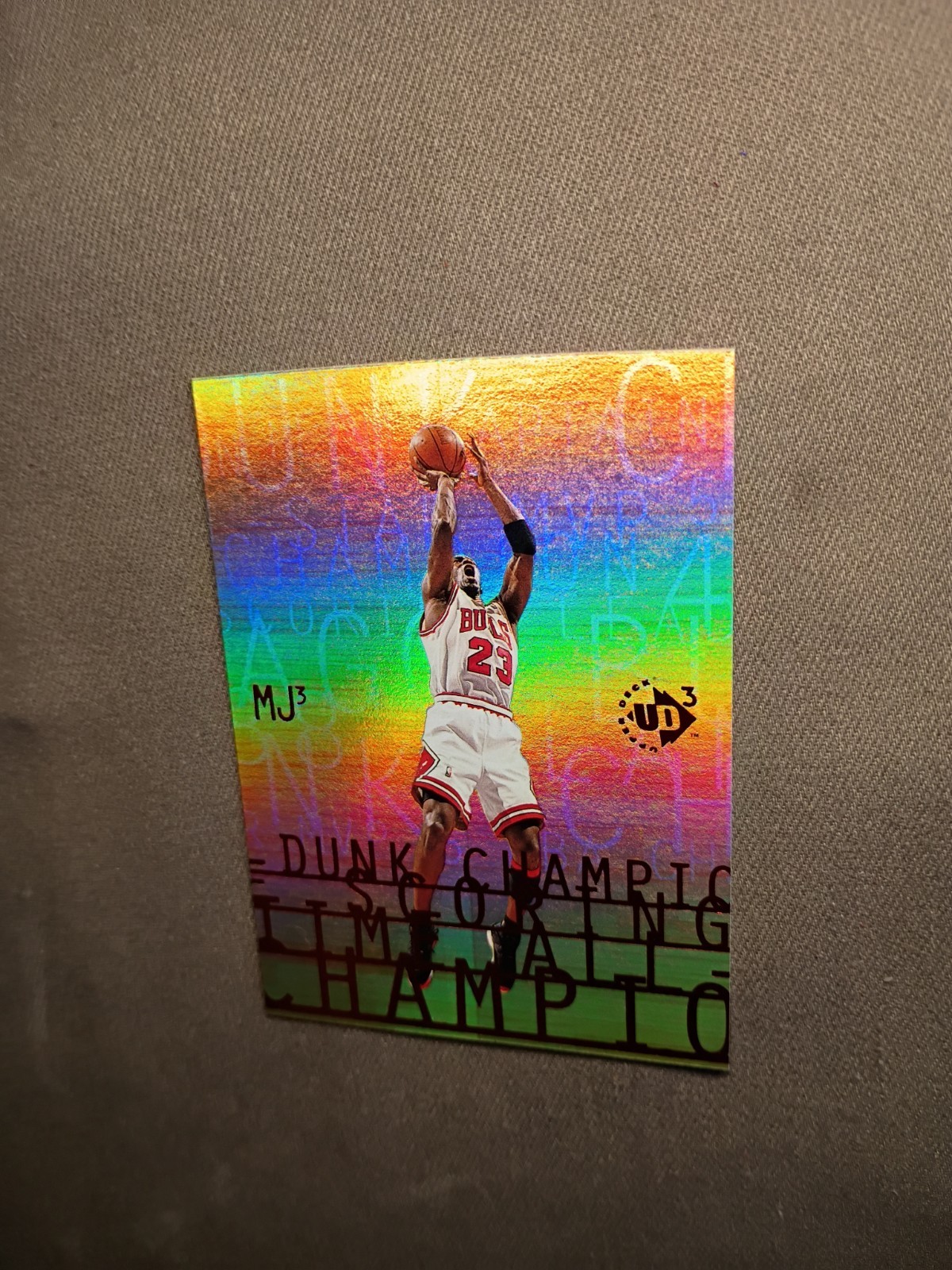1997-98 Upper Deck UD3 – Mj3 Michael Jordan #MJ3-2 • Ready To Send For Grading
