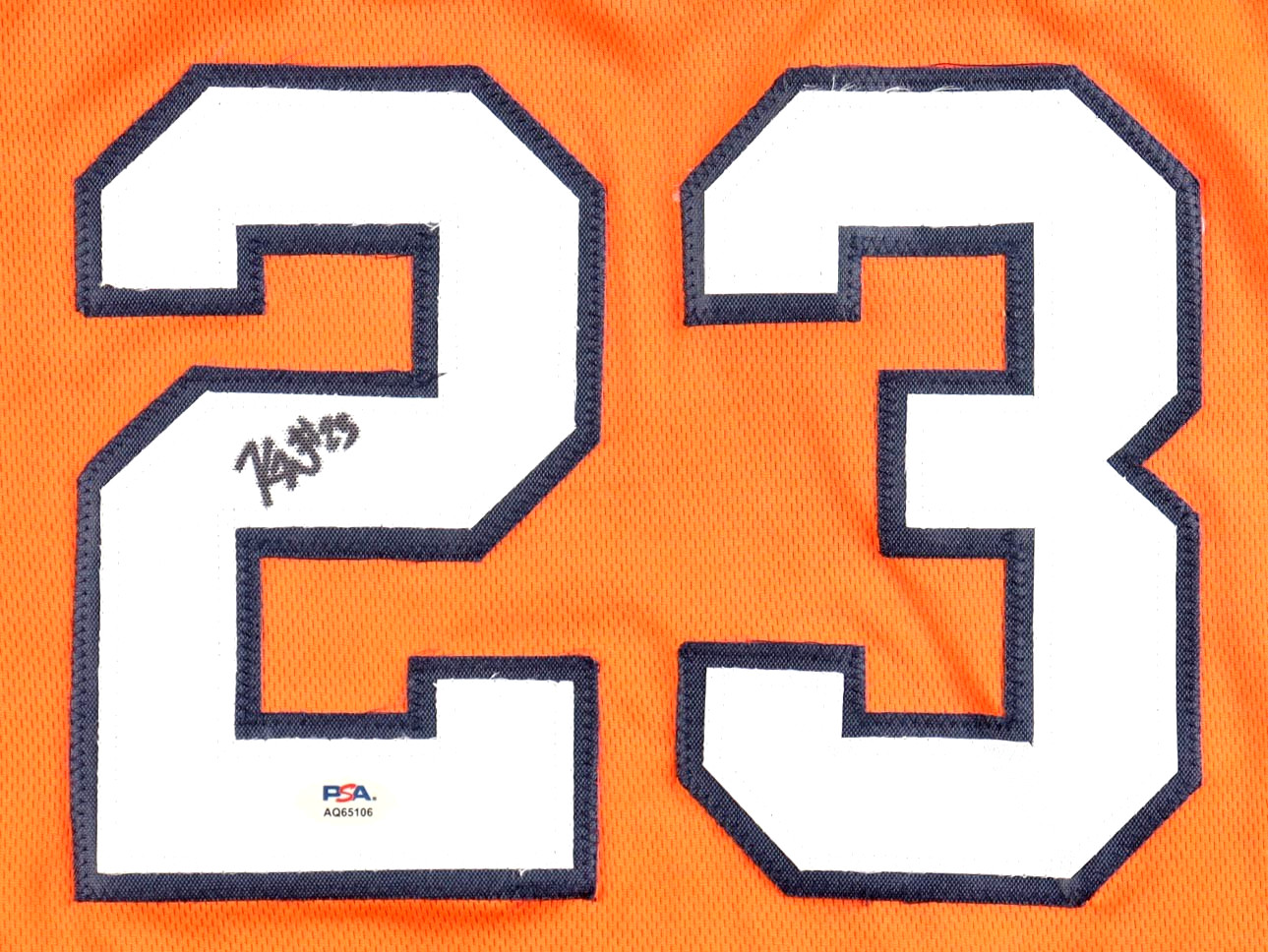 Keaton Wagler Signed Illinois Fighting Illini NCAA Jersey PSA coa Autographed
