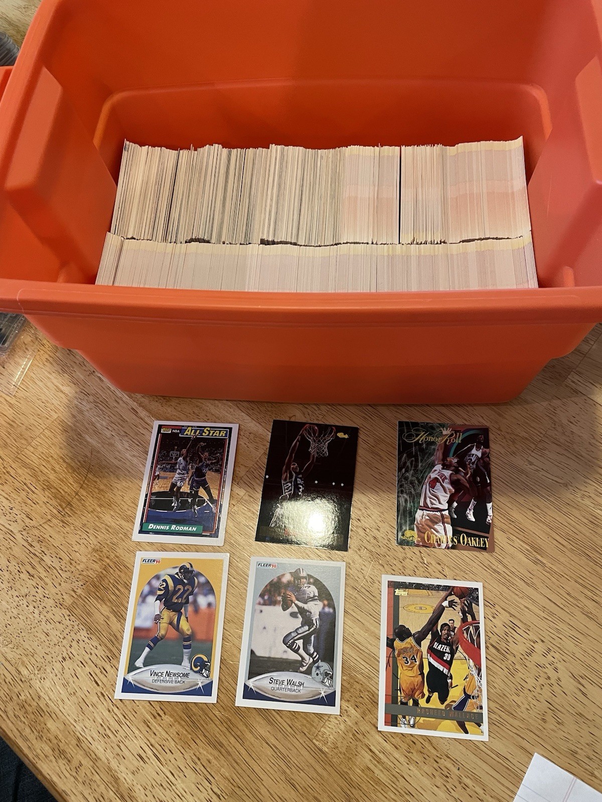 1980s-1990s Mixed Sports Cards