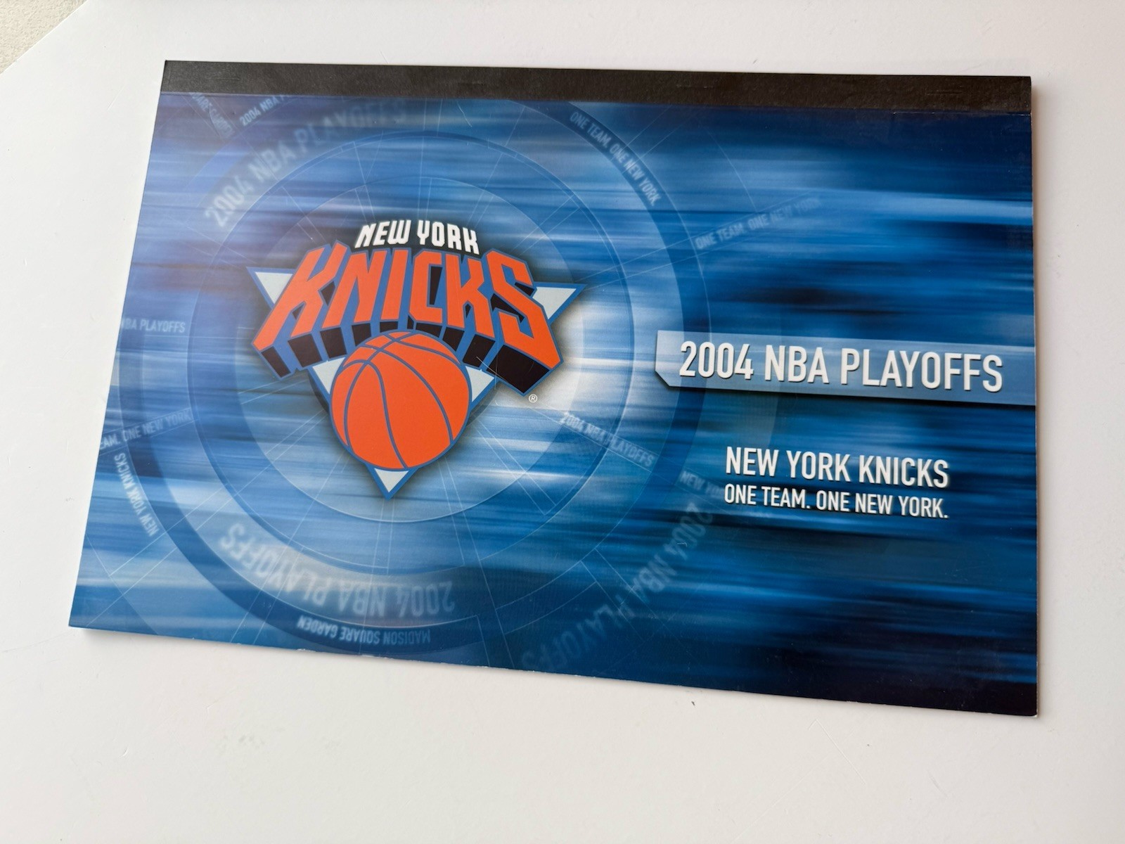 New York Knicks 2004 Playoff Tickets Booklet. EX.