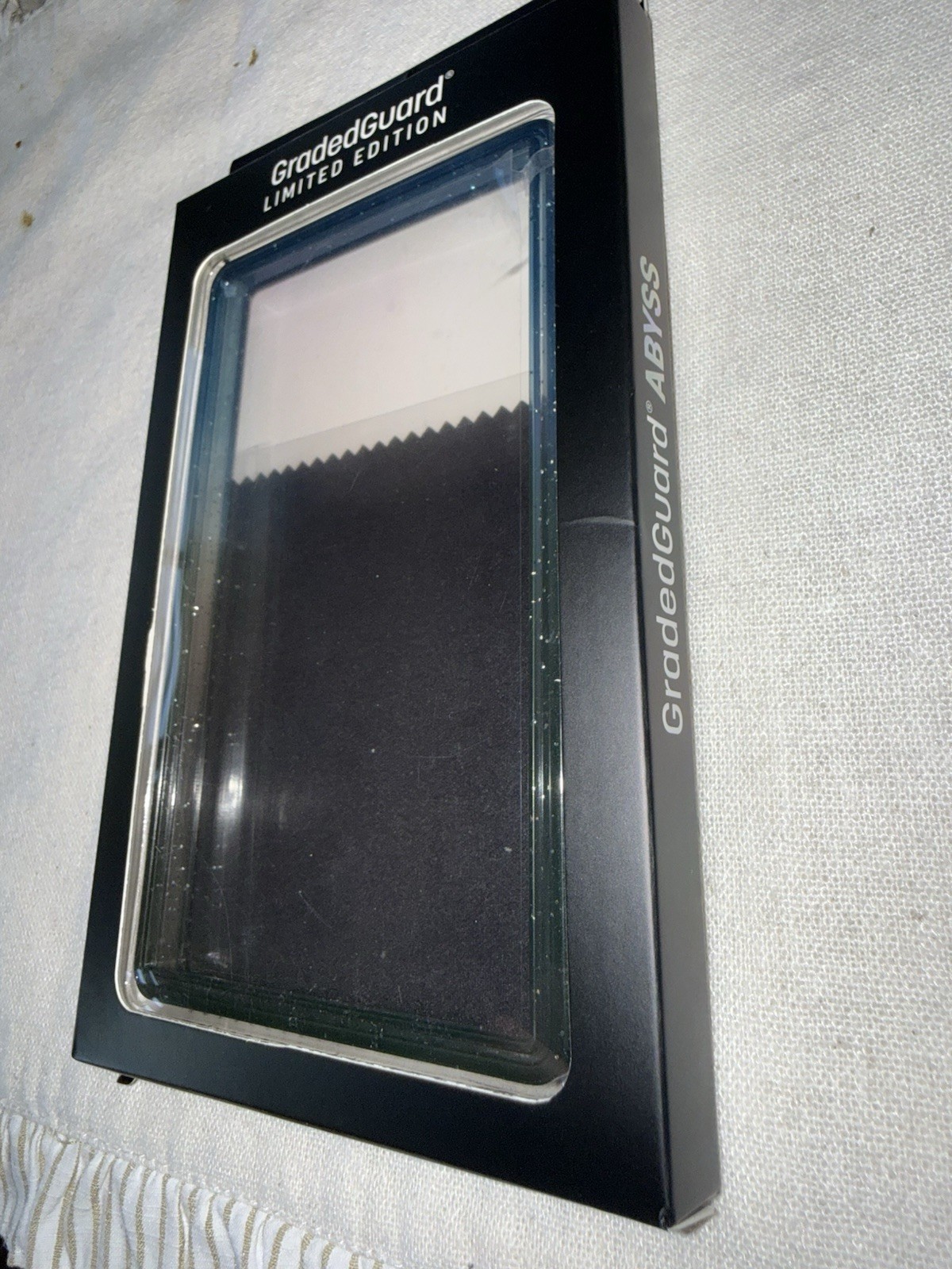GradedGuard Abyss Limited Edition Snap Lock Holder for PSA Slabs Clear Gloss