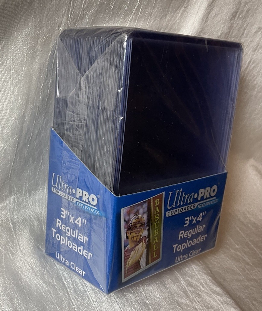 Ultra PRO 3″ x 4″ Regular Toploader – 25 Pack SEALED Free Shipping