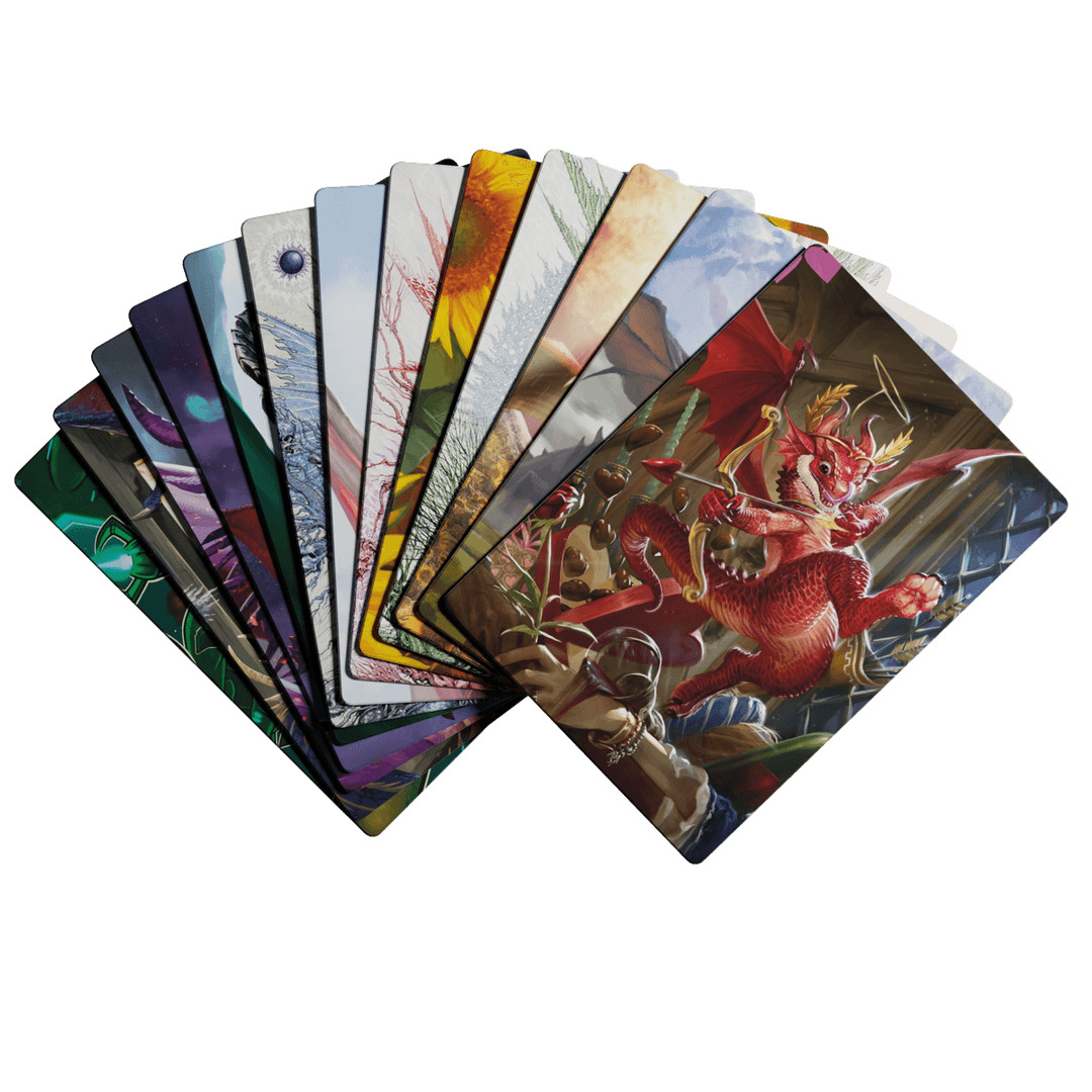 2 packs of 6 (12) Dragon Shield Series #1 Card Dividers (6 random motifs of 13)