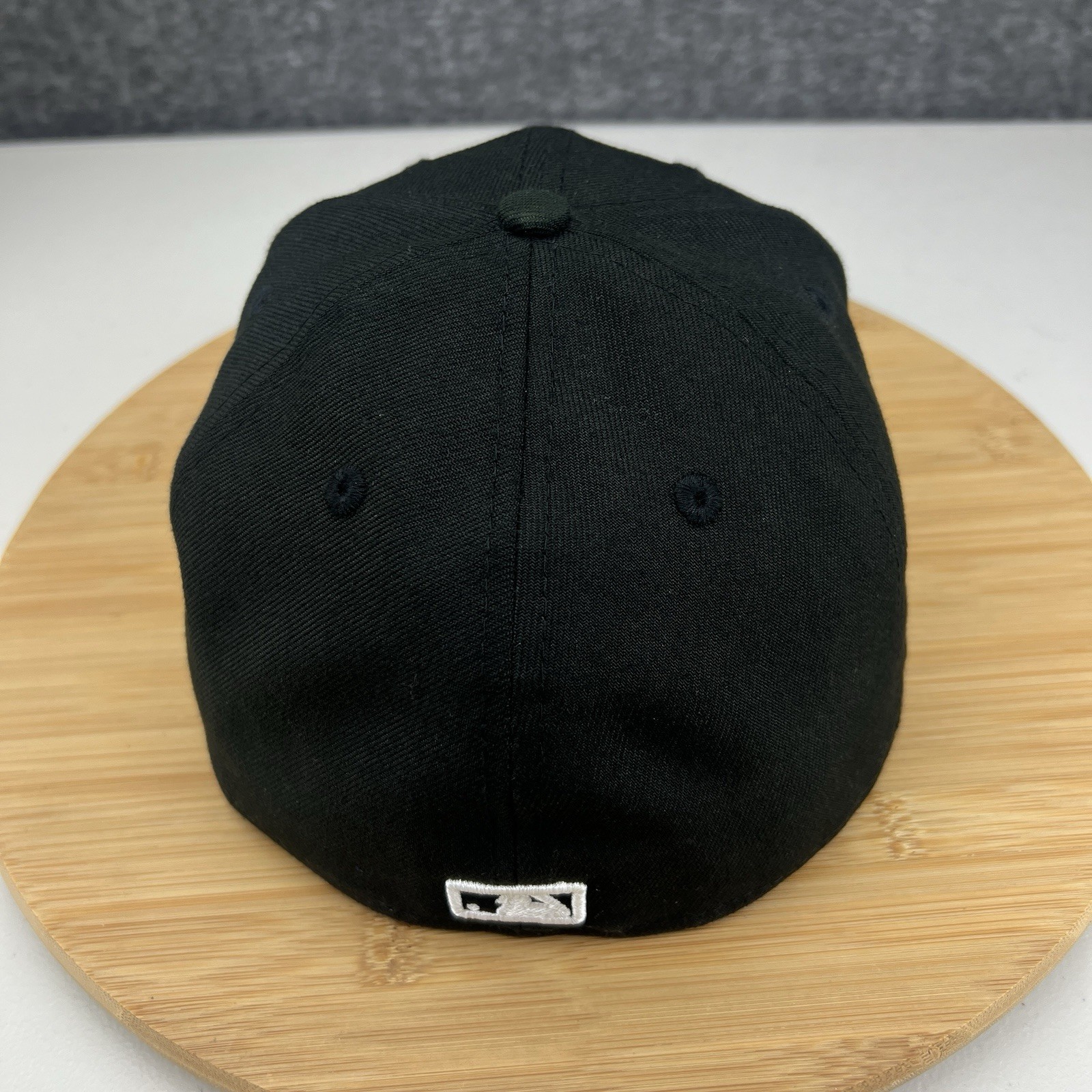 Los Angeles Dodgers Hat Cap Size 7 1/2 Black New Era 59Fifty 5950 LA
