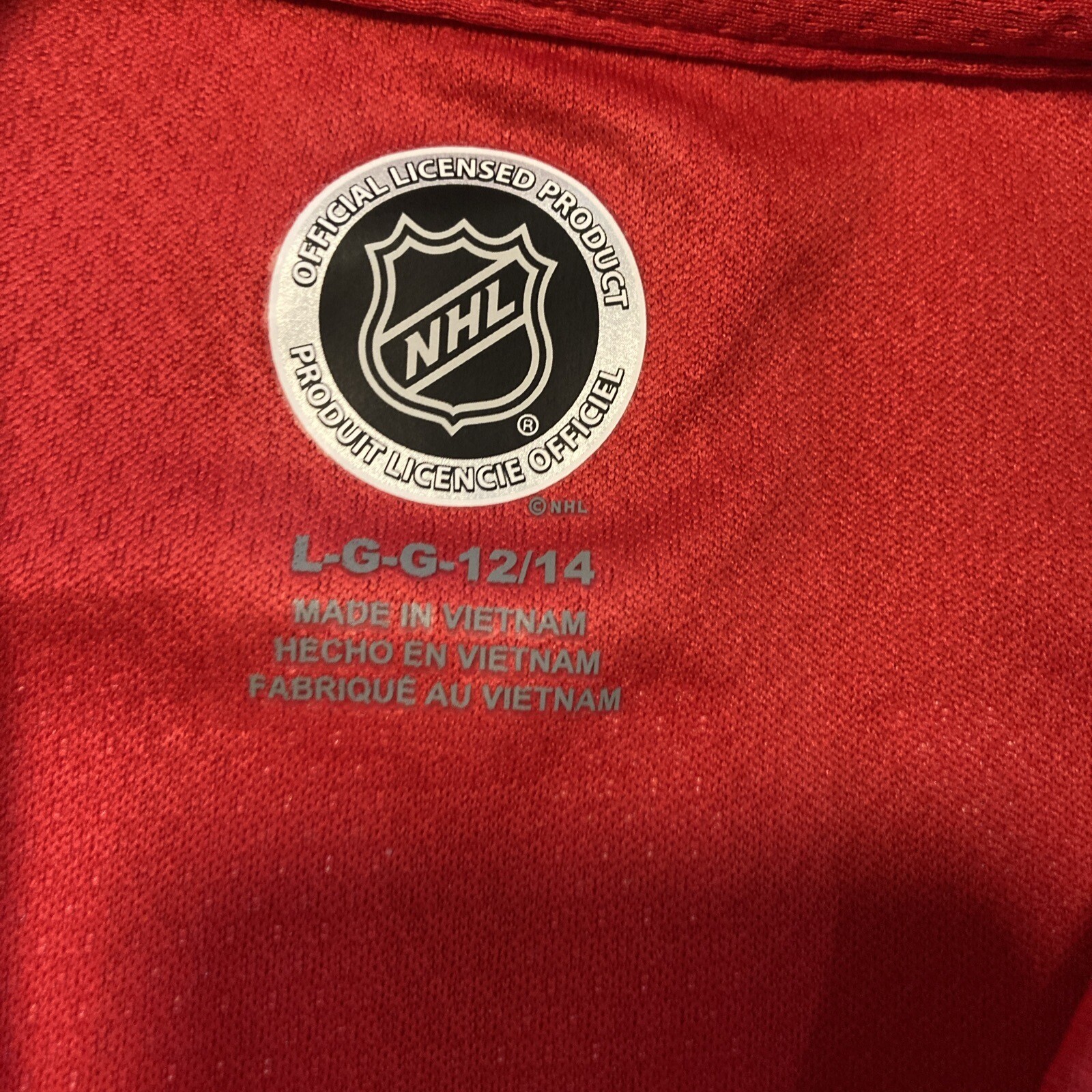 New-pair youth Large 12/14 Chicago Blackhawks NHL Patrick Kane #88 Jersey/plain