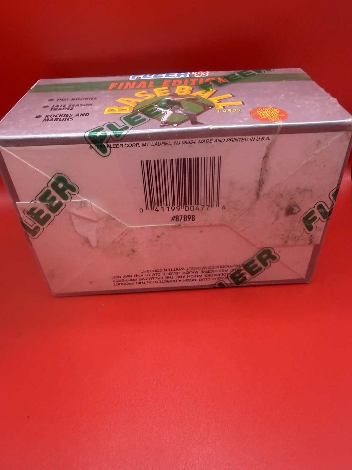 1993 FLEER FINAL EDITION BASEBALL SEALED SET 310 CARDS
