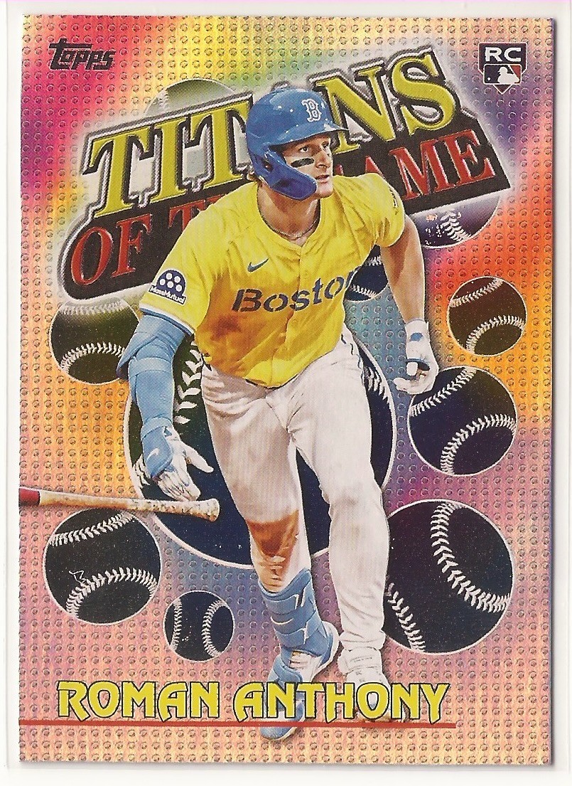 2026 topps series 1 – Titans Of The Game Insert #TOG-1 – 19 You Pick (RC)