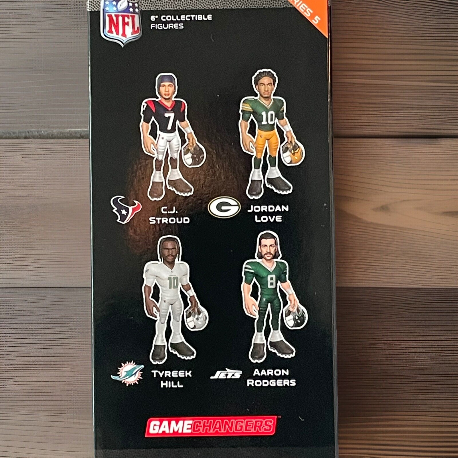 Travis Kelce Chiefs Yellow Variant Game Changers 6 Inch Collectible Figure
