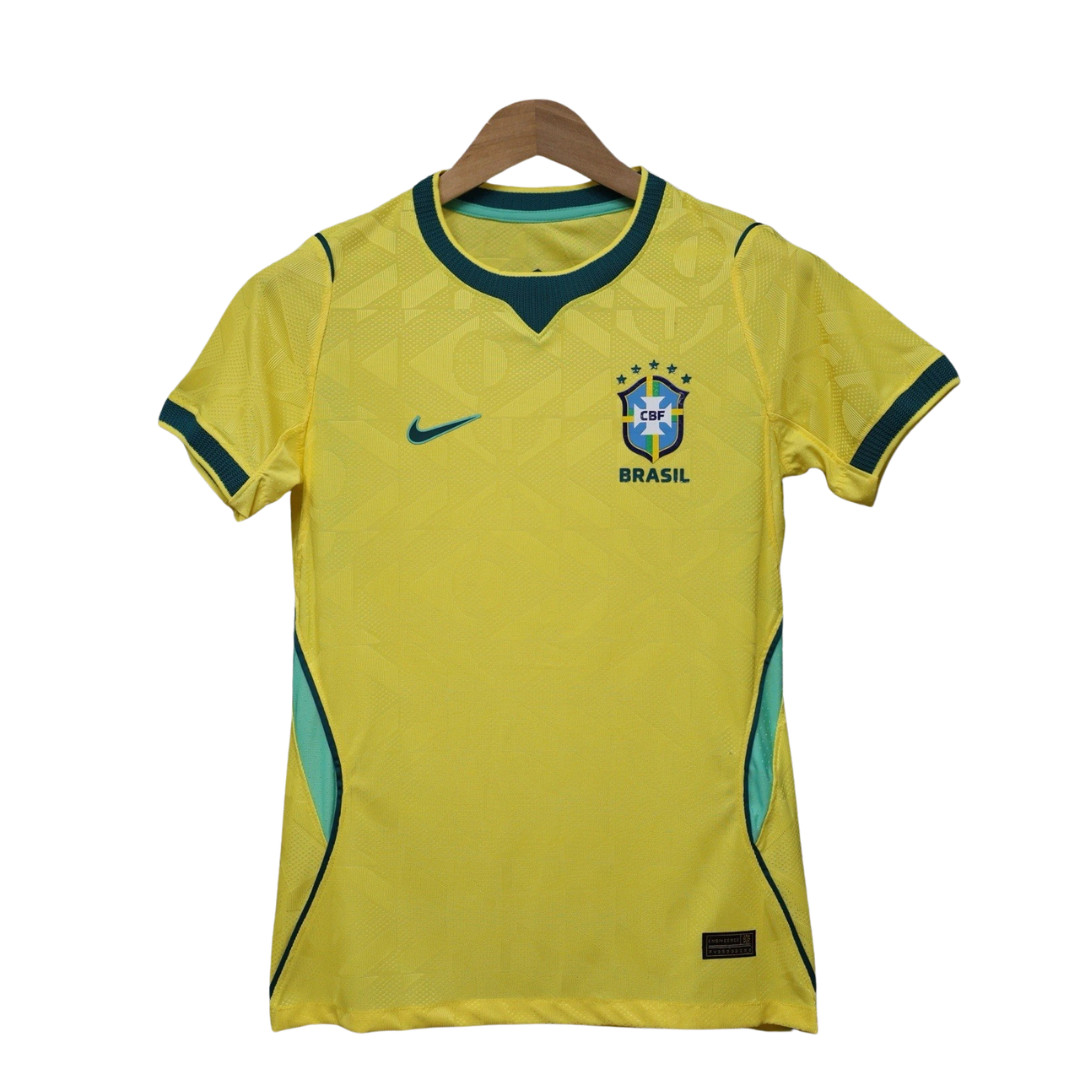 Brazil Women’s Jersey 2026 World Cup Edition & 2022 Jaguar Model – Thai Quality