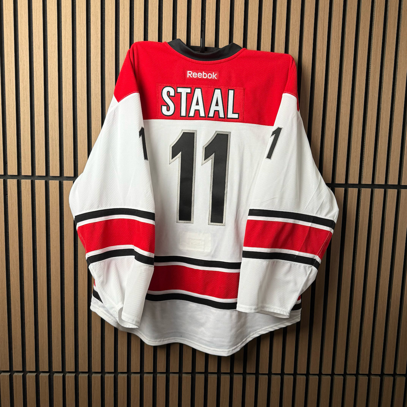 Carolina Hurricanes Jordan Staal Reebok Edge 2.0 Authentic Away Jersey – 58+