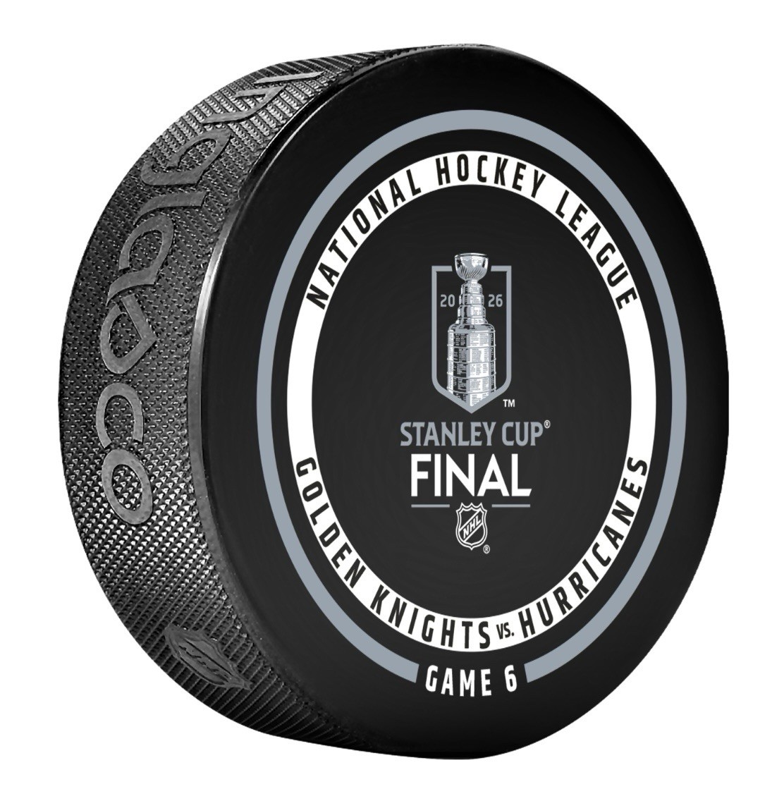 2026 STANLEY CUP FINAL OFFICIAL NHL GAME PUCK GAME 6 IN STOCK JUNE 27 – JULY 3