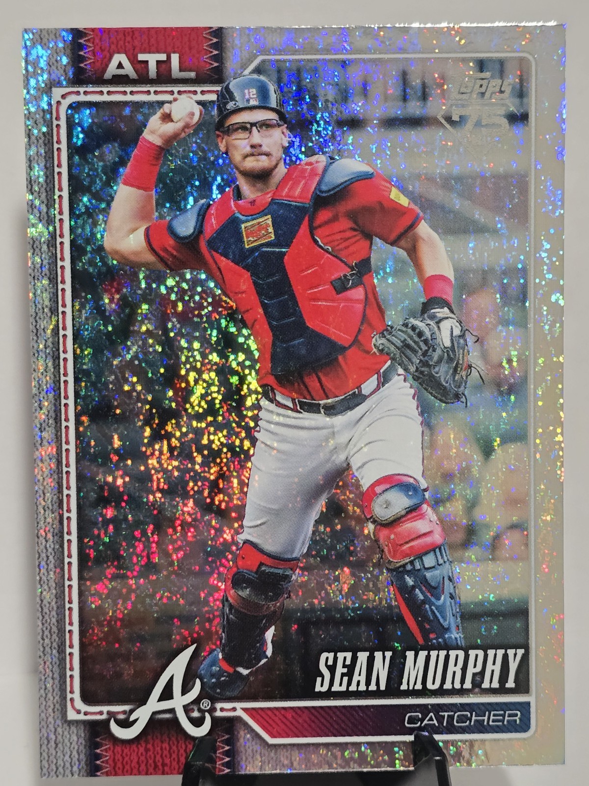 2026 Topps Series 1 Sean Murphy Silver Holo Foil #30 Atlanta Braves