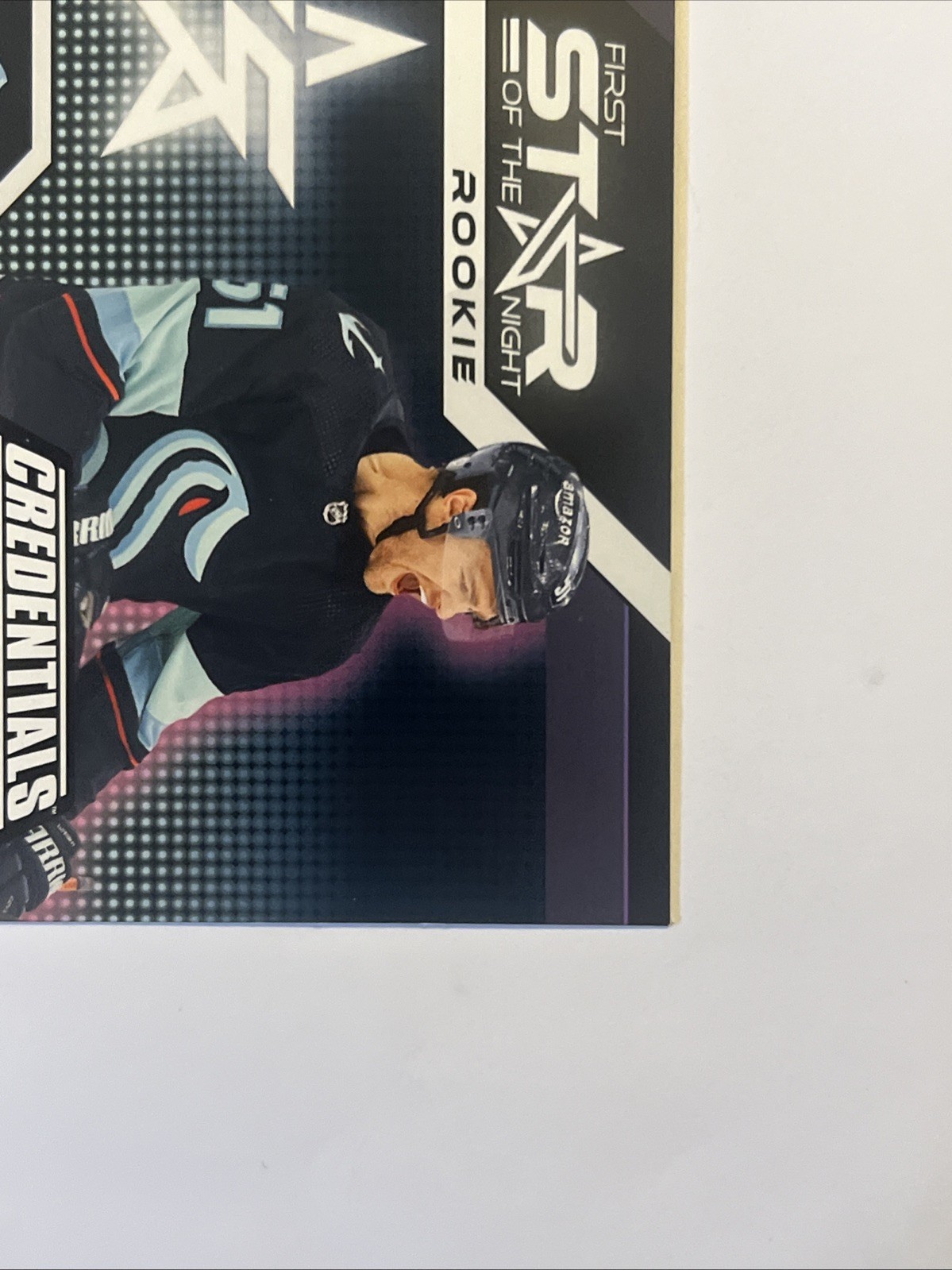 2022-23 Upper Deck Credentials 1st Star of the Night Shane Wright #1SR-1 (RC)