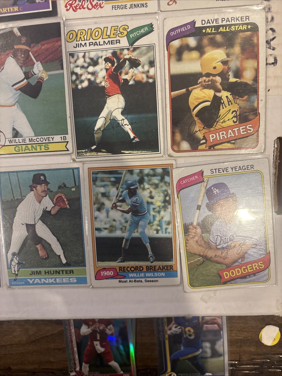 VINTAGE 1972-1985 BASEBALL Card LOT (50 CARDS): STARS ONLY! Conditions Vary