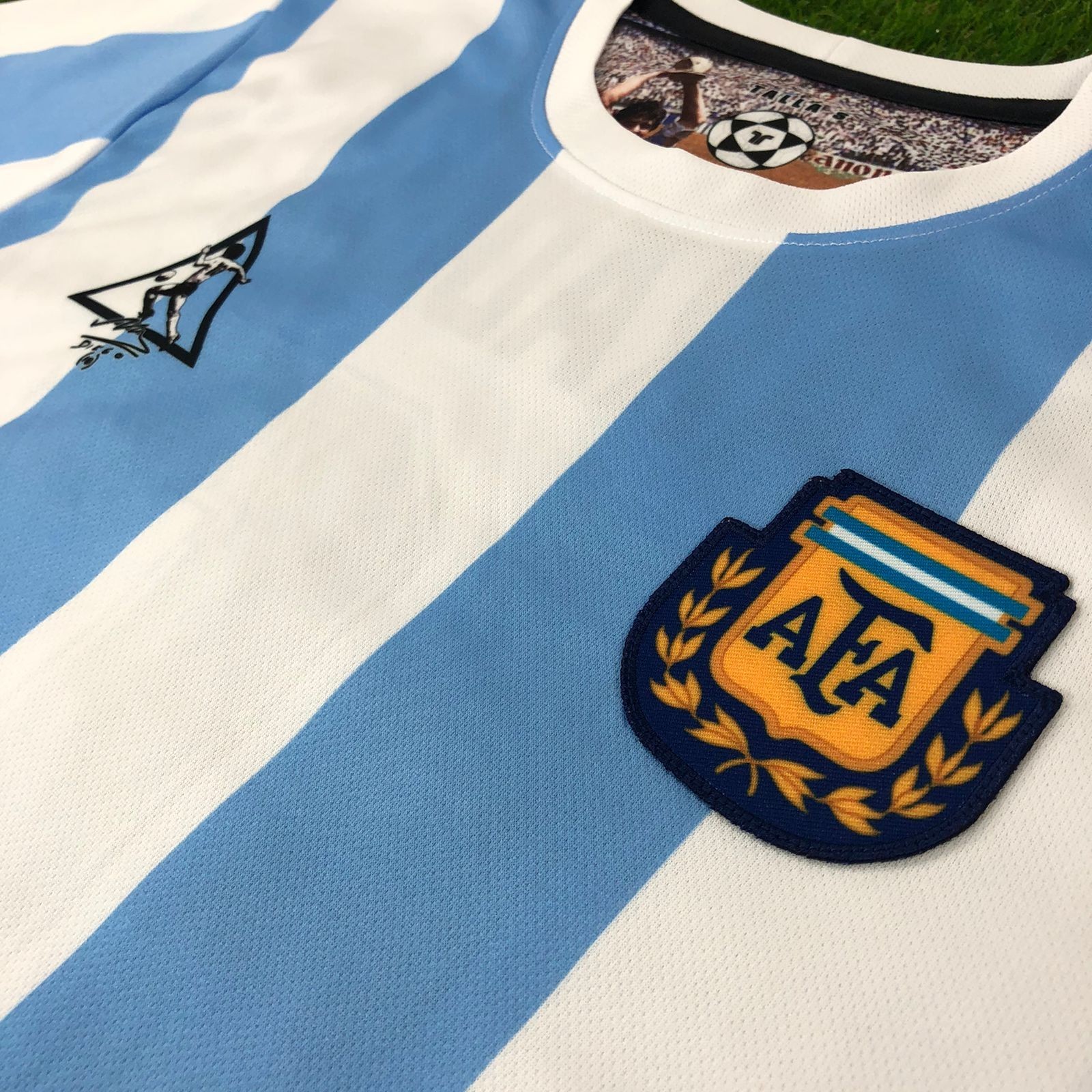 Argentina, Men’s Retro Soccer Jersey, 1986, Maradona #10