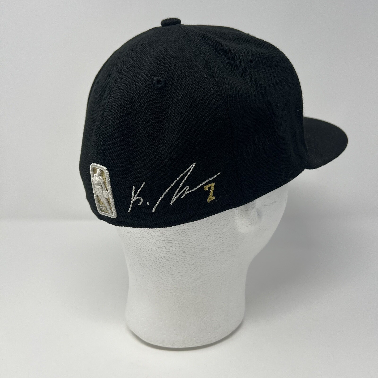 New Era Toronto Raptors Kyle Lowry 59FIFTY Solid Team Fitted Hat Cap 7 Black