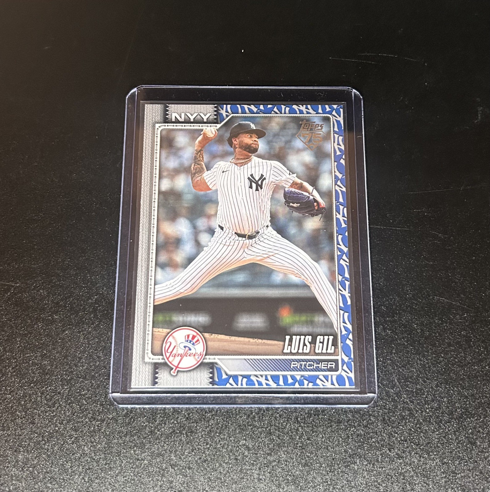 Luis Gil Short Print Topps Series 2026 Topps #594 Team Color Border NY Yankees