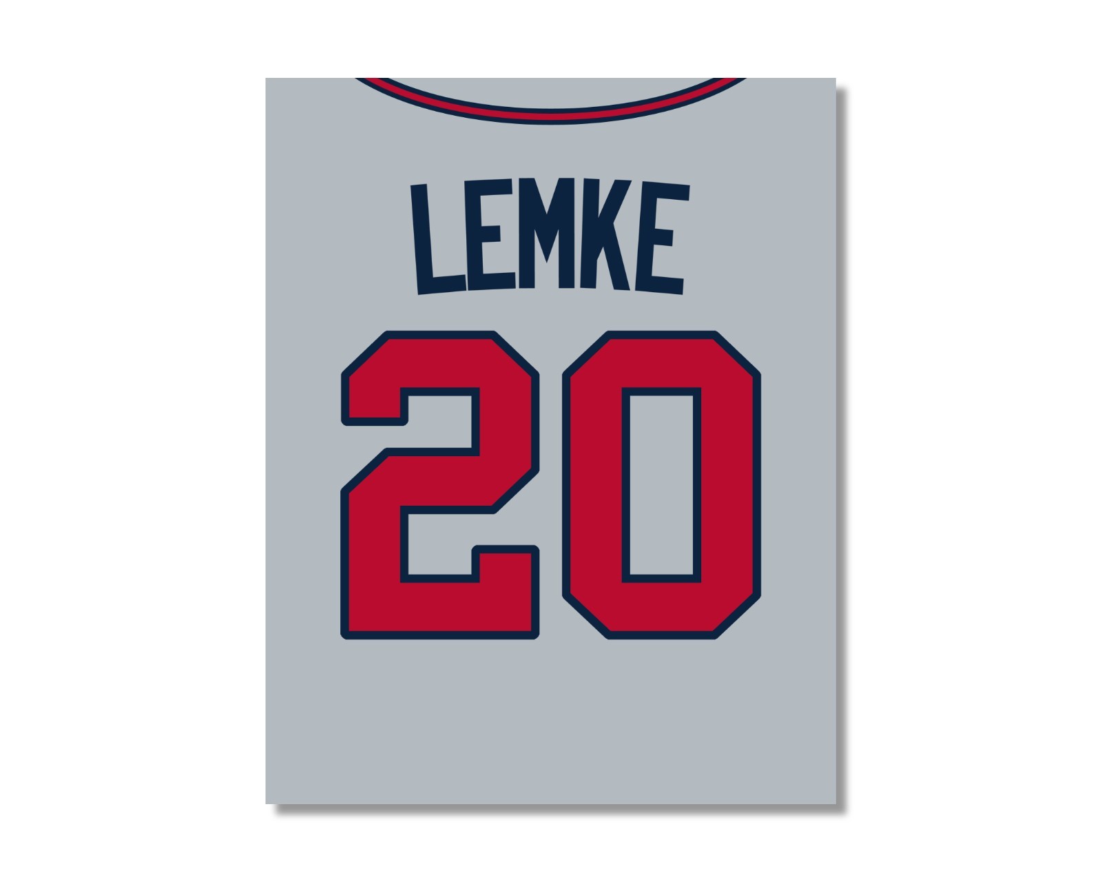 compare to MARK LEMKE Atlanta Braves Baseball Photo Picture 8×10 11×14 16×20 JZ