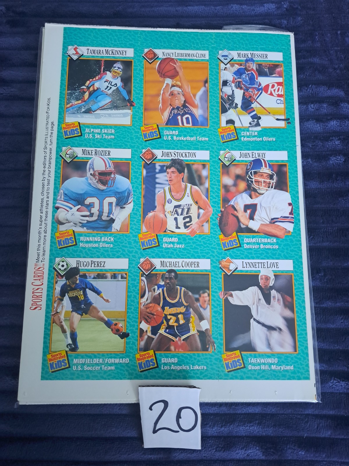 500 Pcs Sports illustrated Kids Uncut Bulk / Resellers Listing Bundle Lot