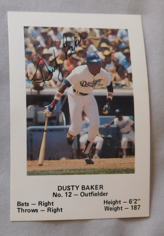 1980 Los Angeles Dodgers Police SGA #1-30 Baseball Card Pick one