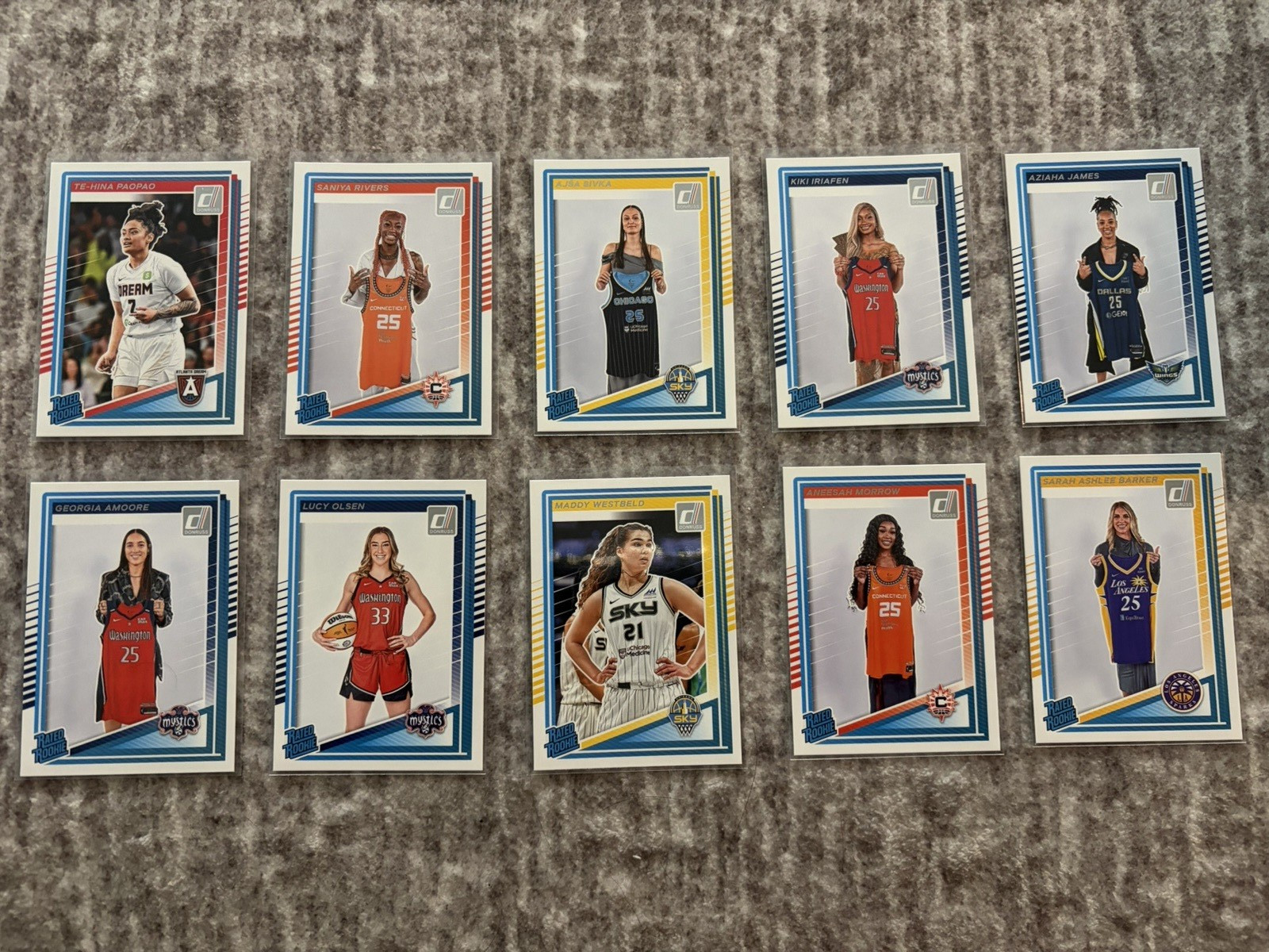 2025 WNBA Donruss – Complete Your Set – Base Cards Singles – You Pick