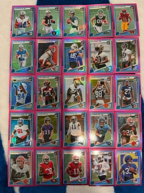 2025 Panini Donruss Optic NFL Parallels/Inserts/Rookies ~ Pick Your Card