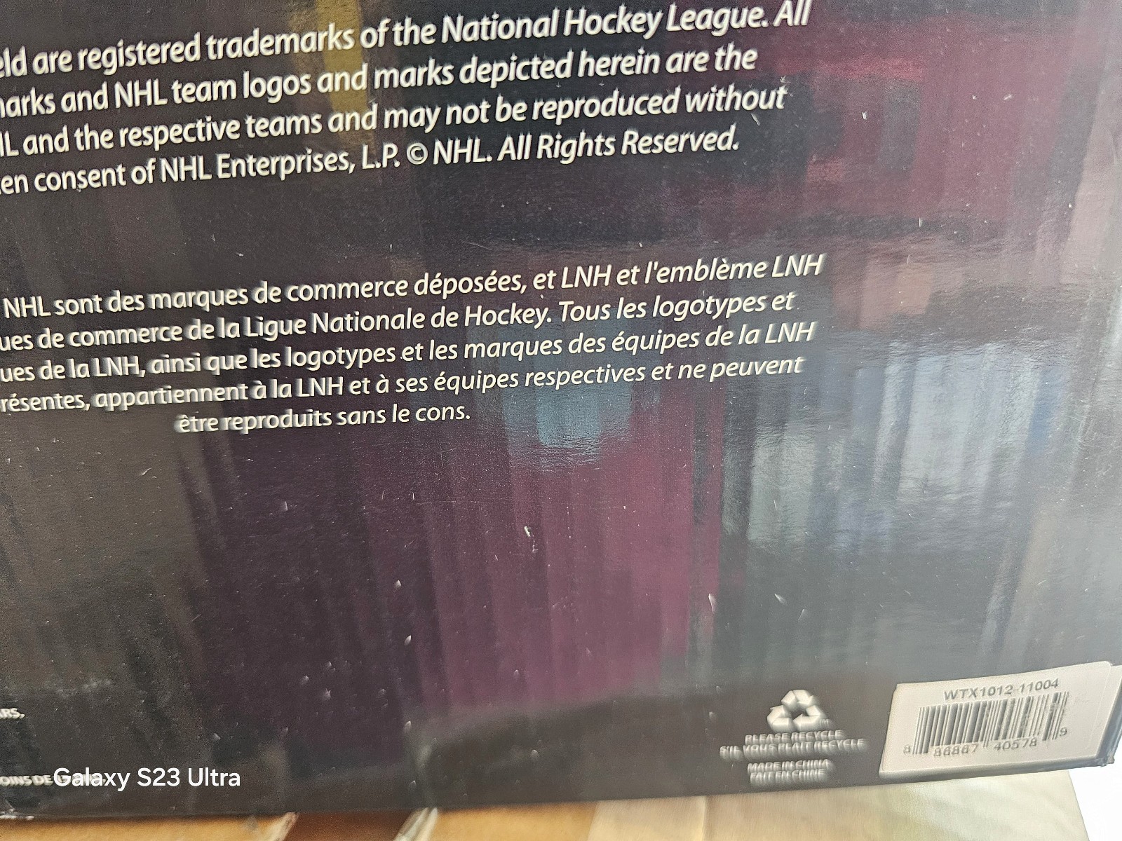 CAROLINA HURRICANES PIGGY BANK NHL HOCKEY NEW IN BOX LARGE SIZE