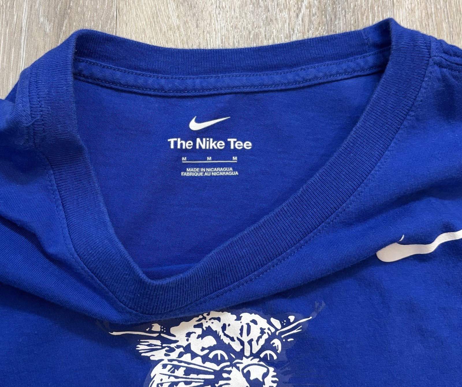 Nike Royal Kentucky Wildcats Team Vault Logo Long Sleeve T-Shirt Size Medium