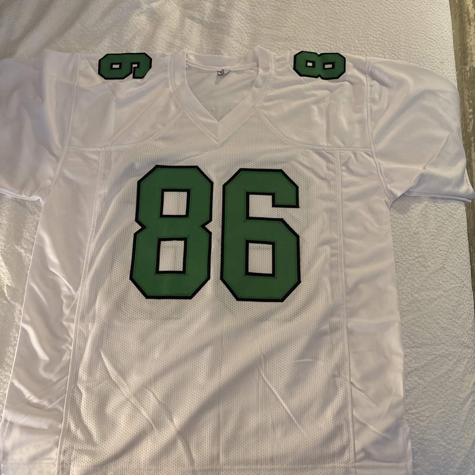 Fred Barnett Signed Autograph Custom Eagles Jersey JSA Certified