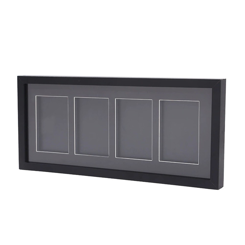 Display Frame for Magnetic Card Holder Trading Card 4 Standard Cards Wall Mount