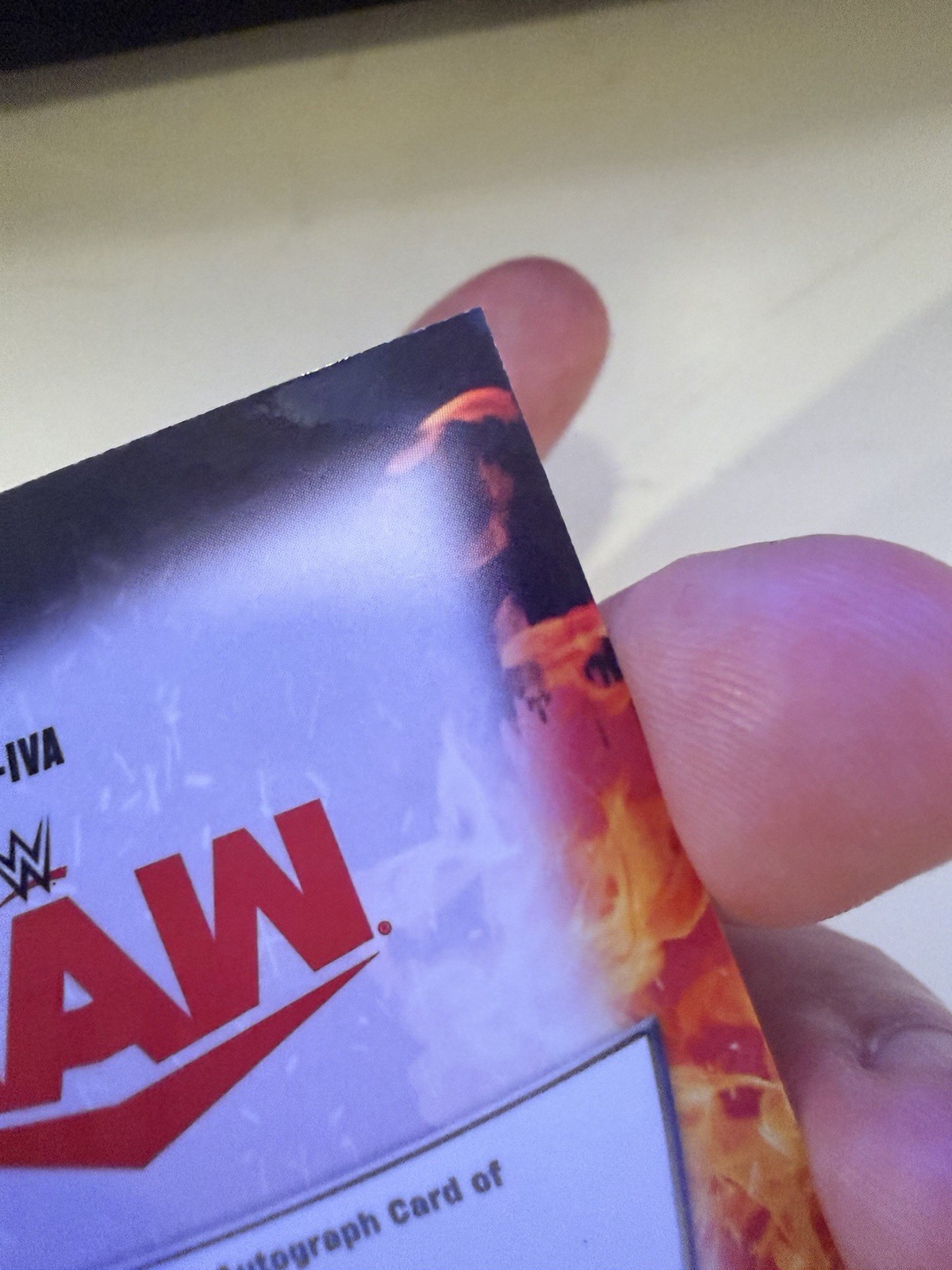 2025 Topps Chrome WWE IVAR Red Brand Geometric Autograph /5