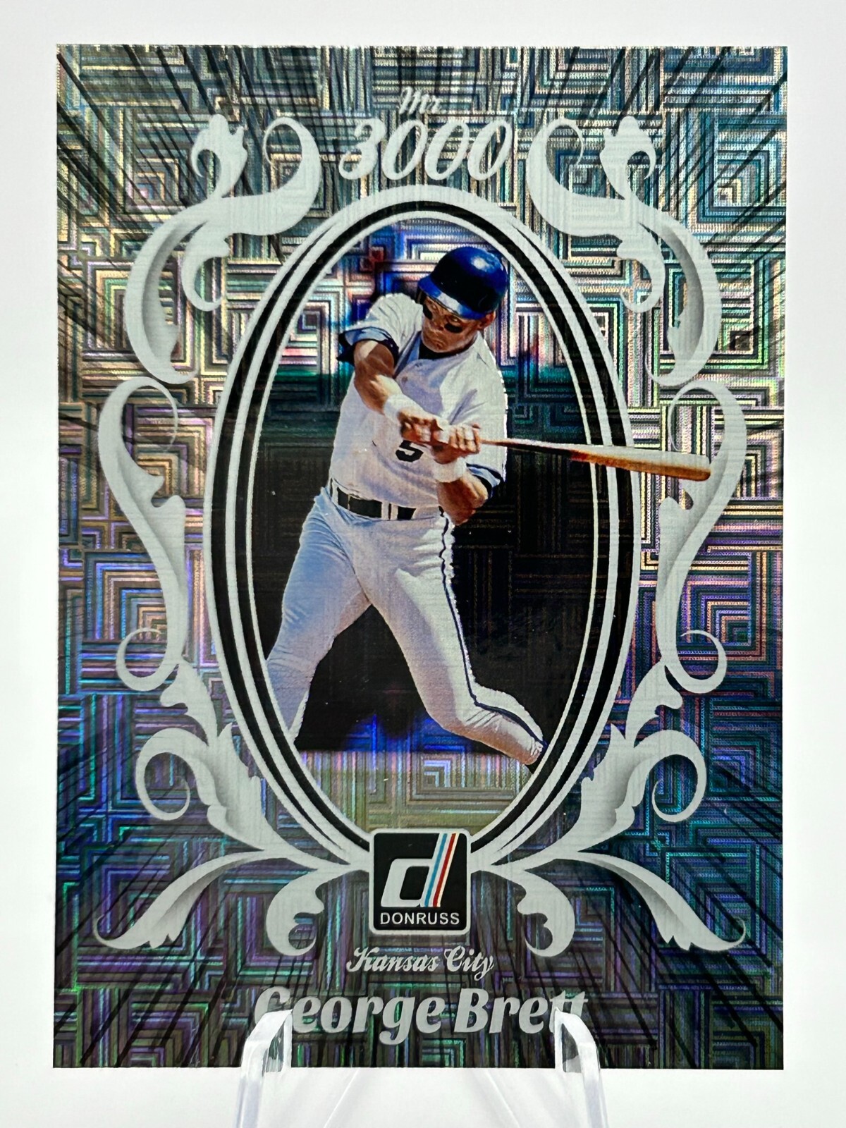 GEORGE BRETT 2023 DONRUSS RAPTURE MR. 3000 #M3K-12 JT