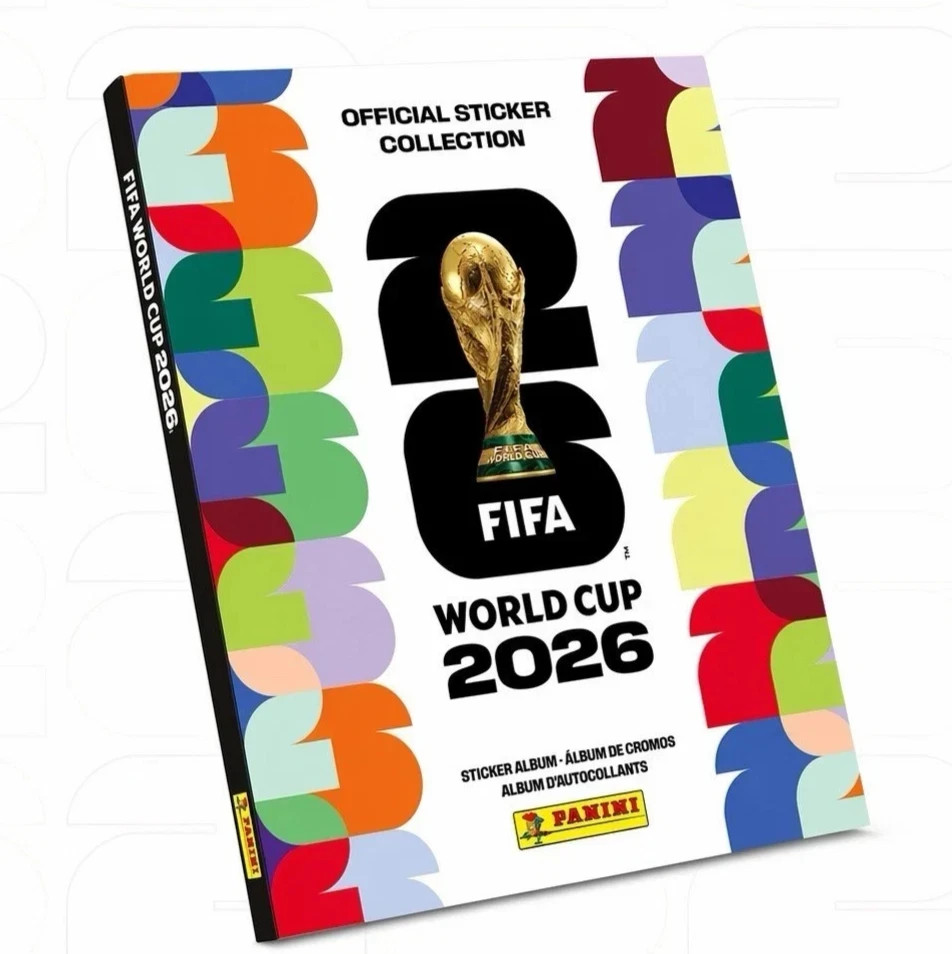 2026 Panini FIFA World Cup Sticker Album – Hardcover USA Edition – IN-STOCK NEW